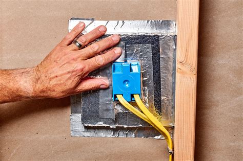 caulking electrical box meter|caulking around electrical panels.